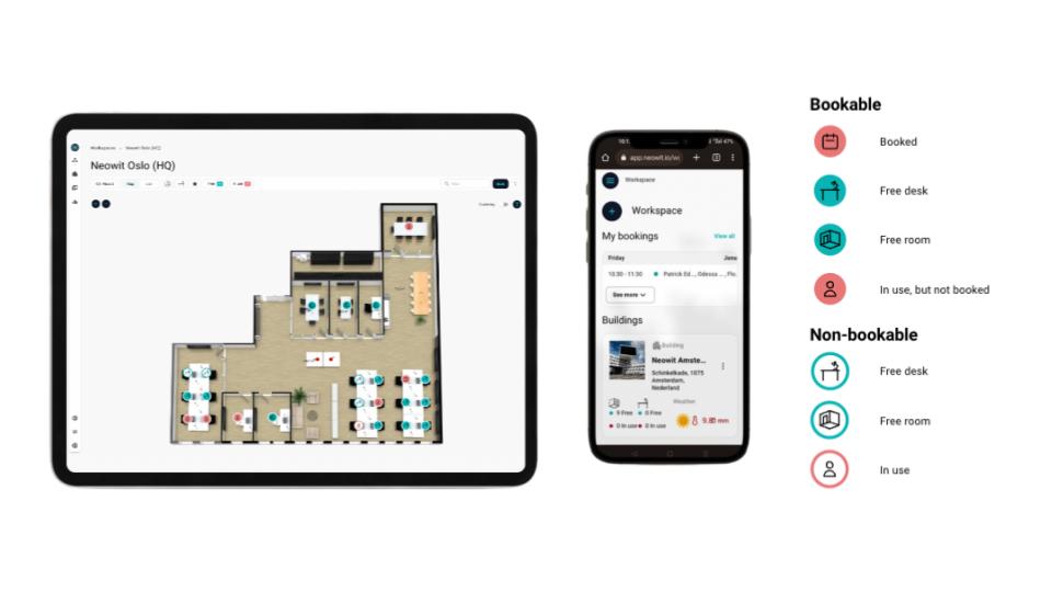 Intergate with MS 0365, Google Workspace or your own booking engine